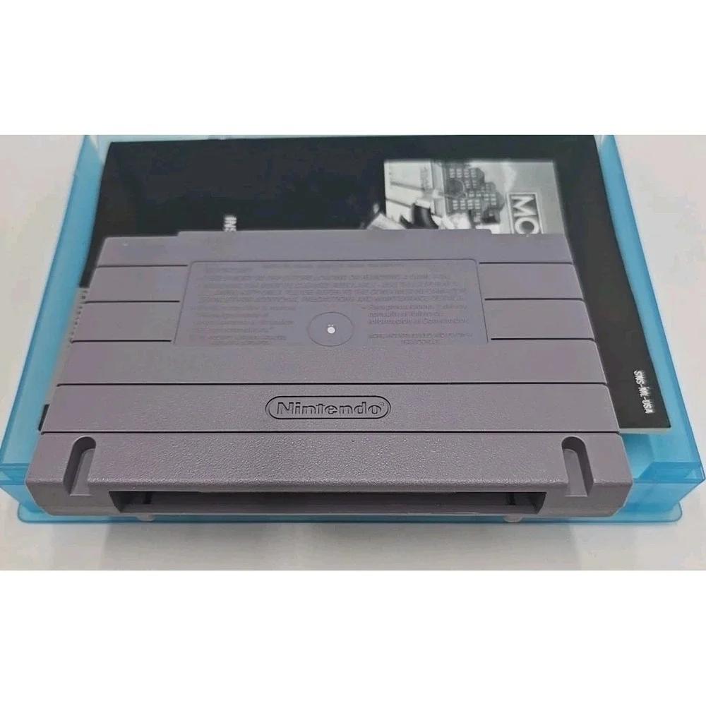 Monopoly Super Nintendo SNES Video Game Case Manual